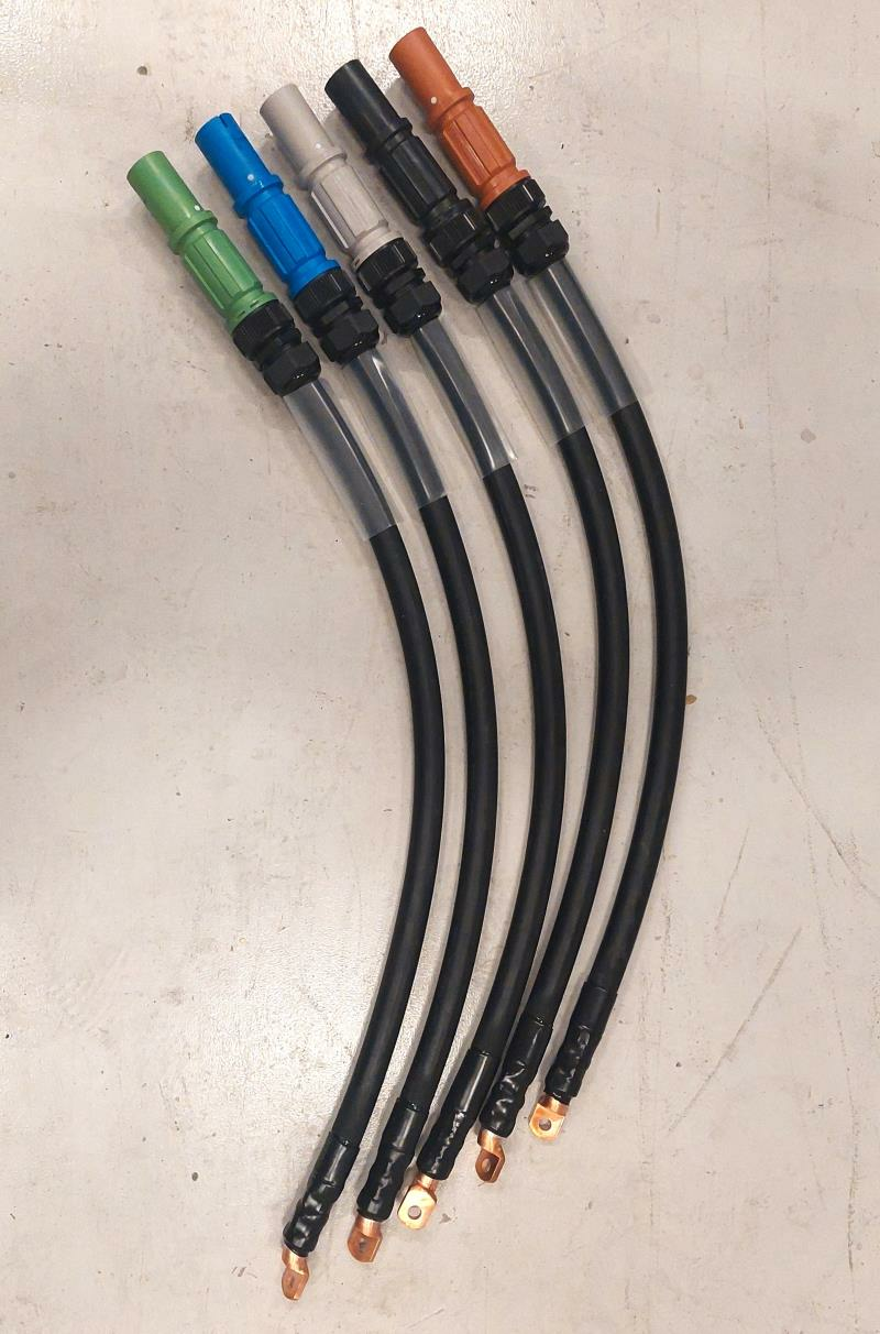 Powerlock-kaapeli 240mm² kupari, kaapelikengillä, 15m